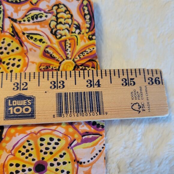 Sam Edelman Medium dress Erica mini flower pockets crepe smocked - Picture 14 of 16